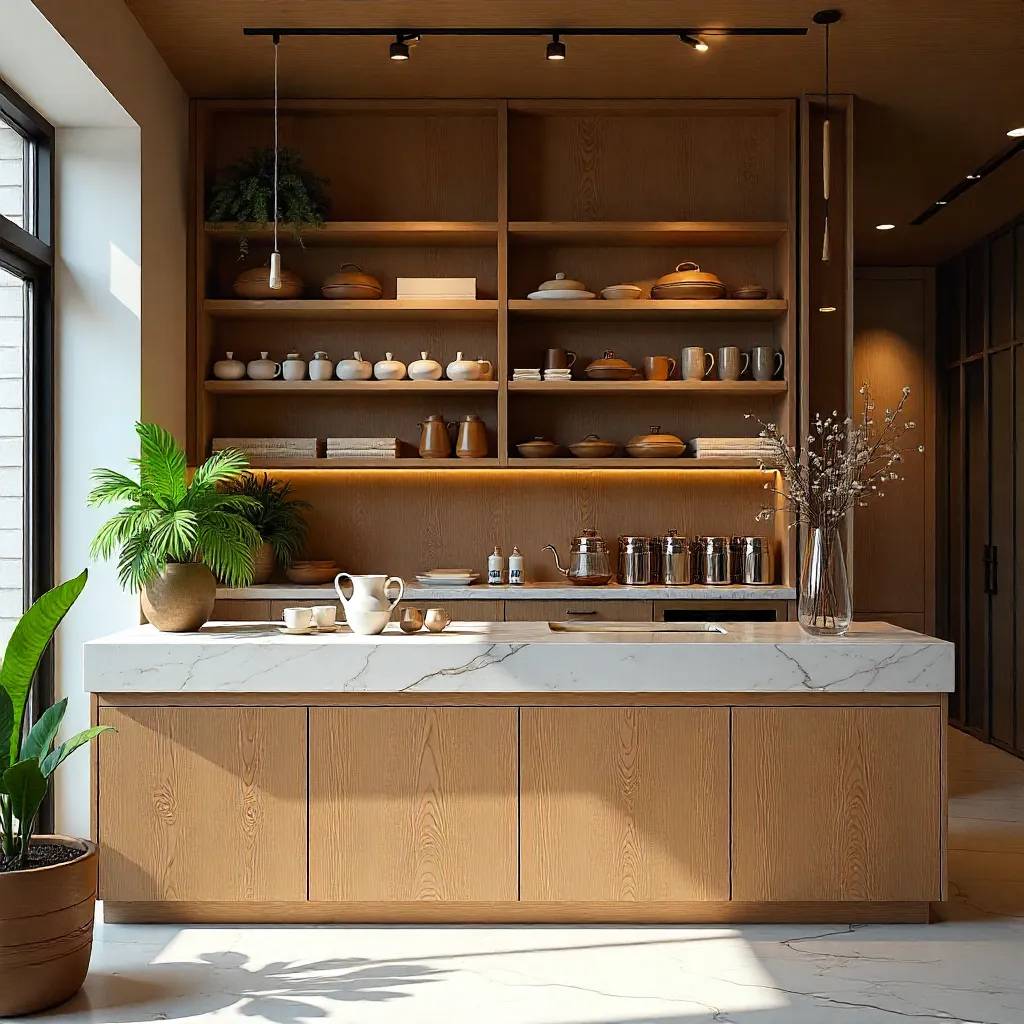 Tea tasting session with multiple cups