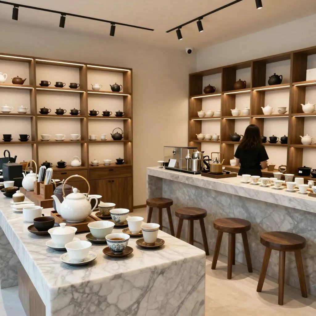 Summer tea collection with refreshing blends