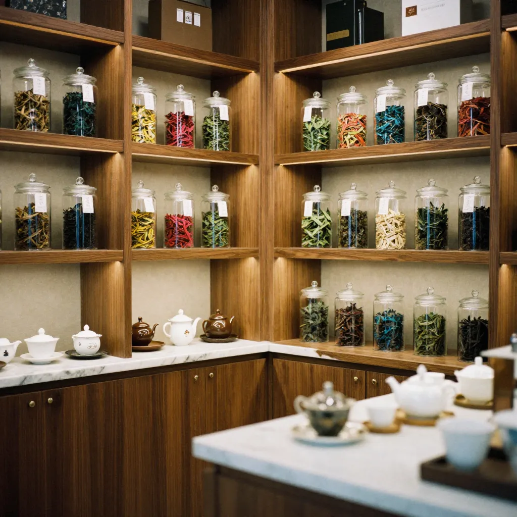 Specialty tea blend with unique ingredients