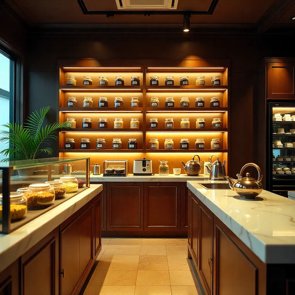 Artisan tea blend preparation