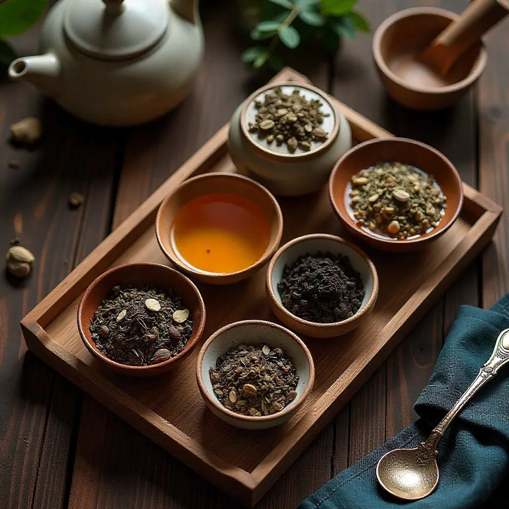 Fujian tea processing facility