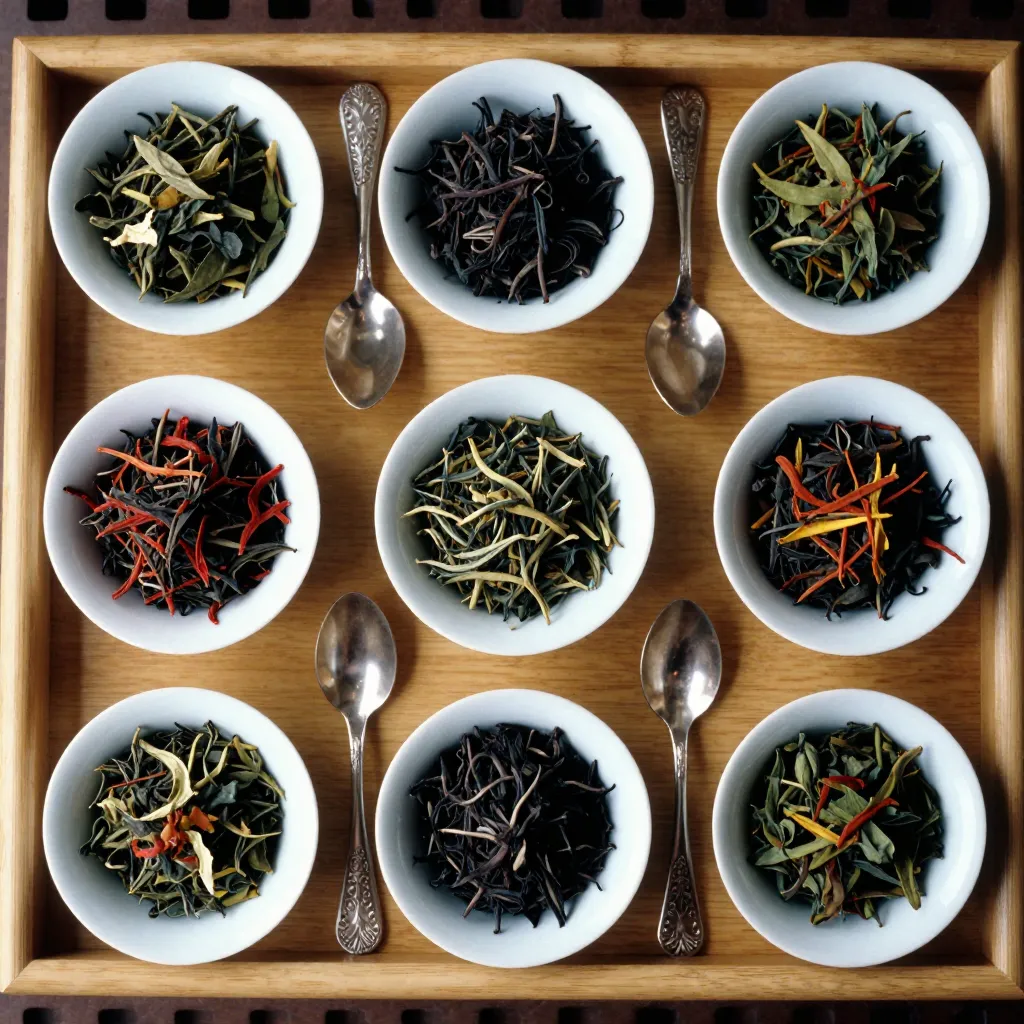 Taiwanese mountain tea gardens