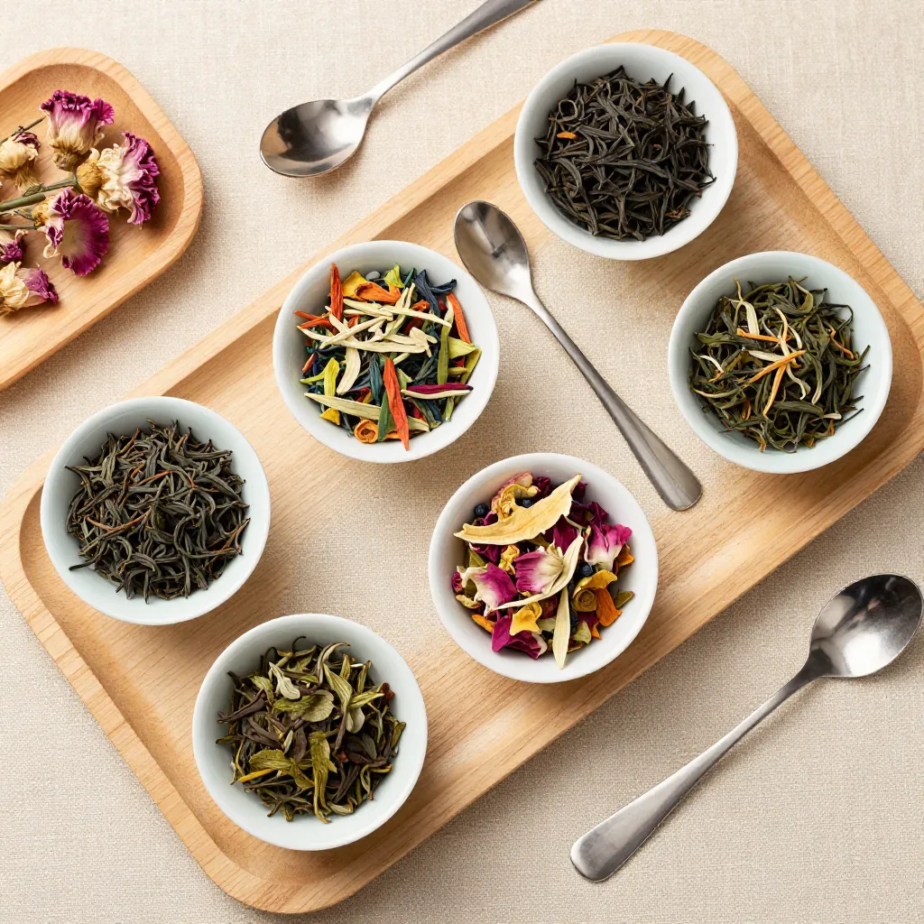 Elegant tea subscription presentation