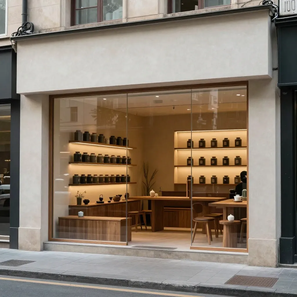 Tea processing facility